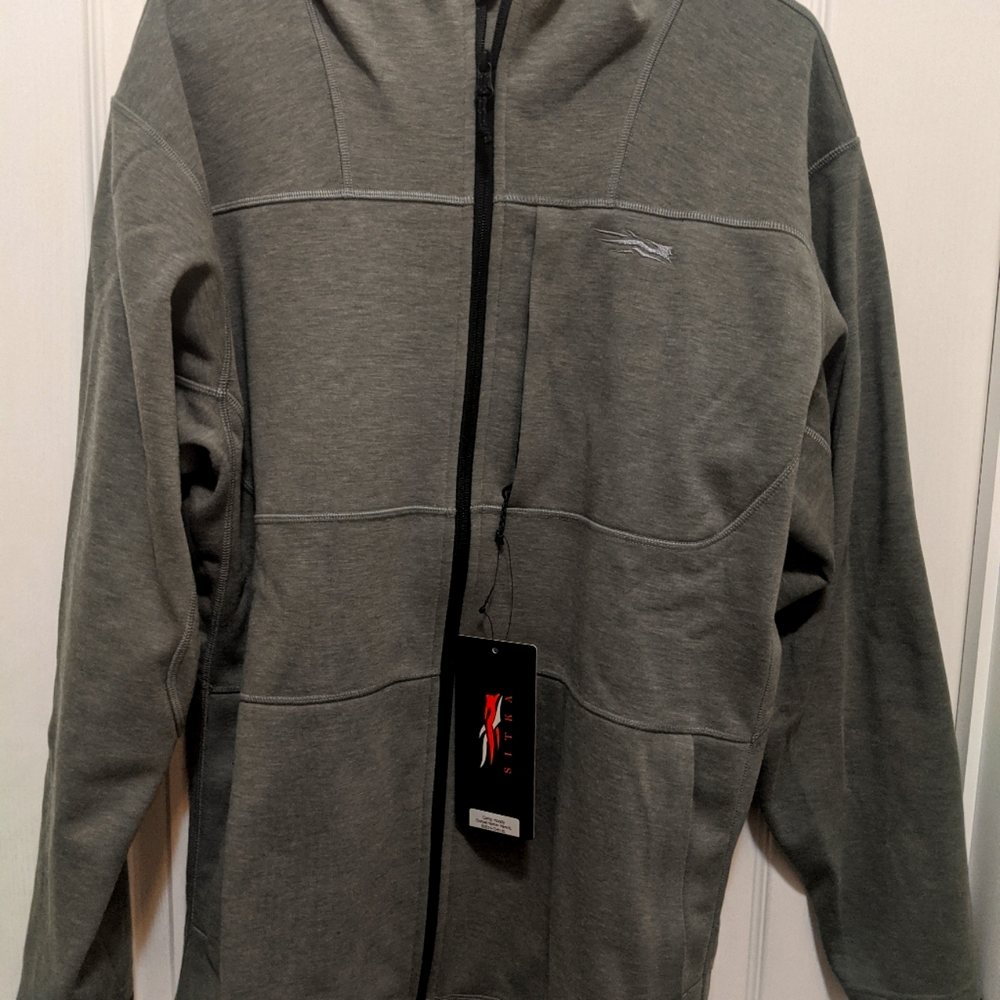 Sitka Camp Hoody, men's XL, charcoal heather